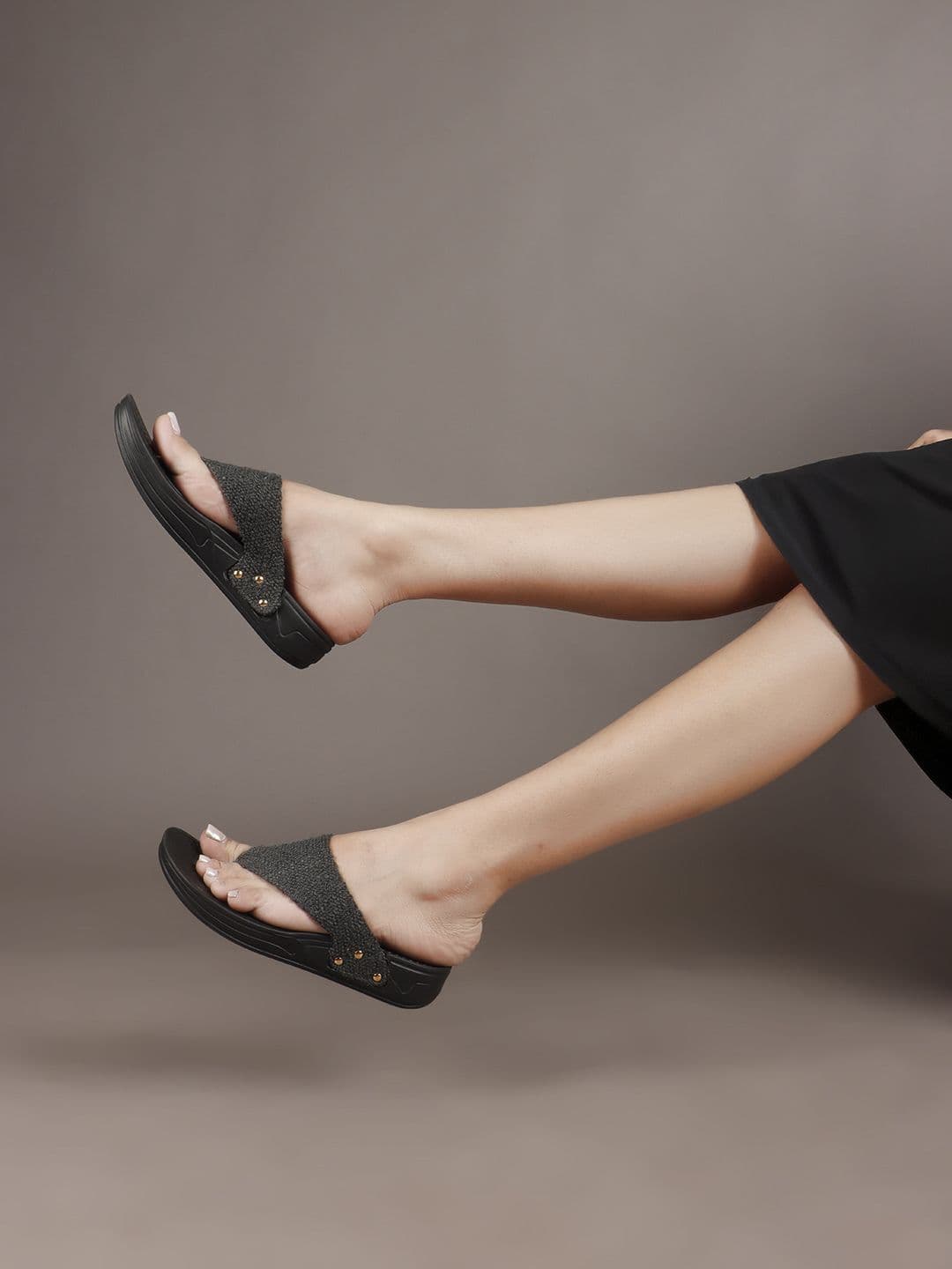 Carlton London sports Women Printed T-Strap Flats - view 1
