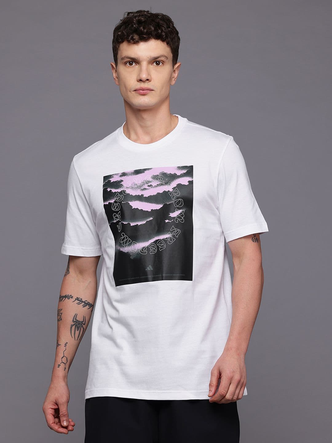 ADIDAS Printed T-shirt - view 1
