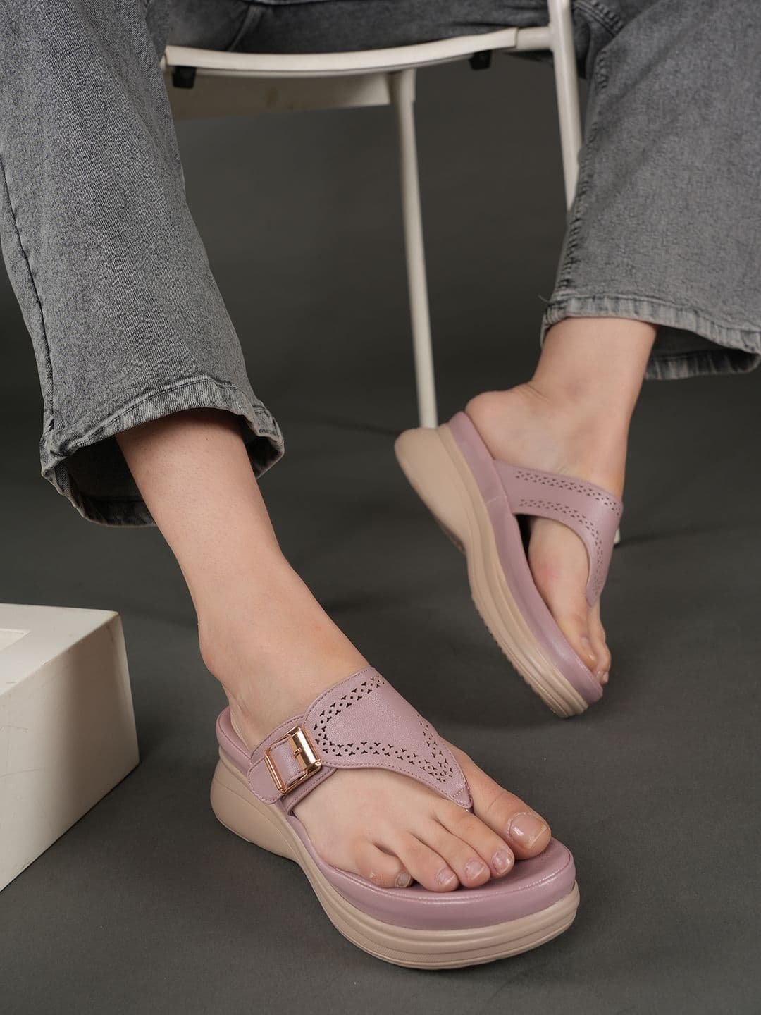 The Roadster Lifestyle Co Women Platform Heel Sandal - view 1