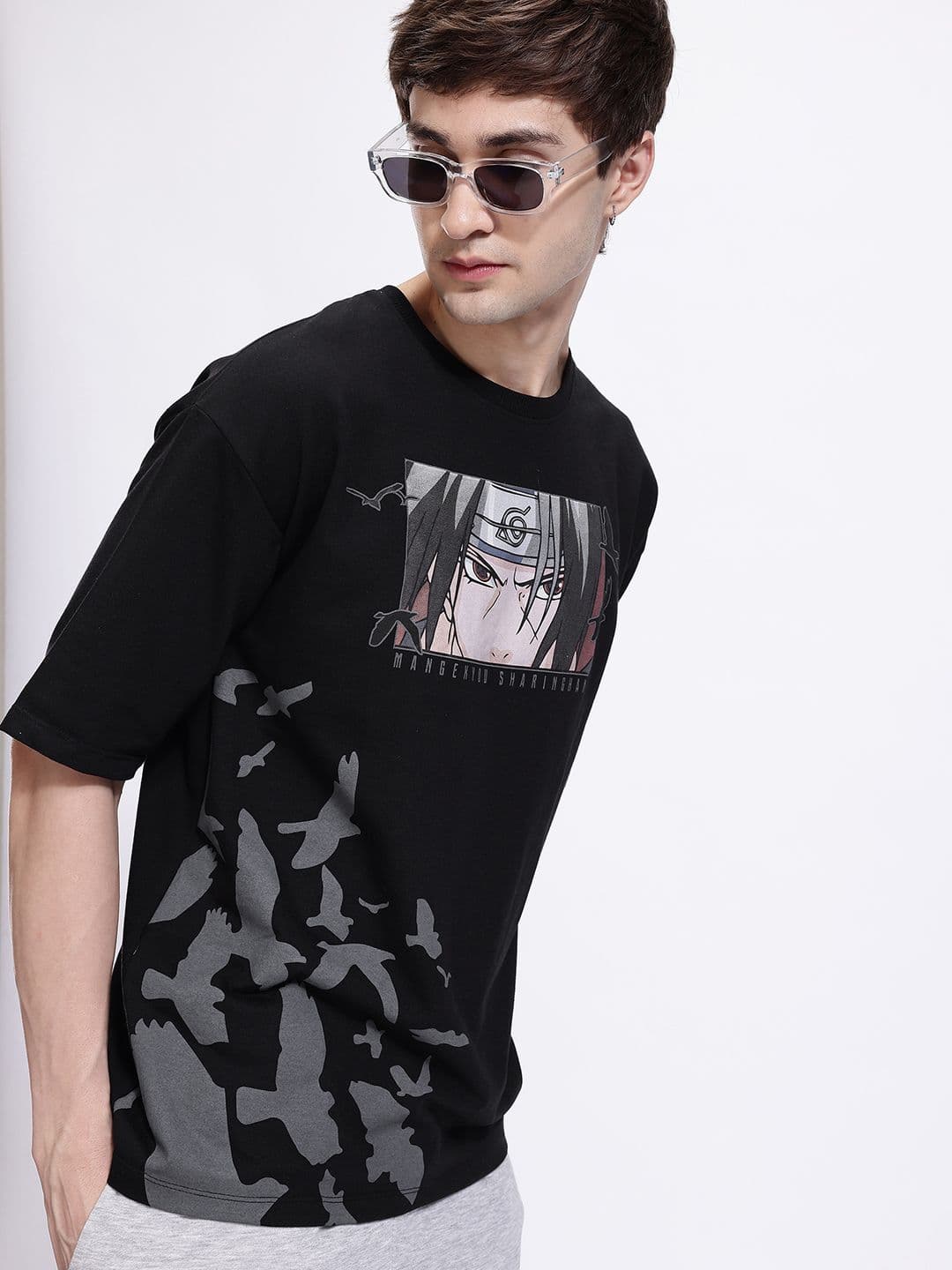 Kook N Keech Naruto Printed Oversized T-shirt - view 1