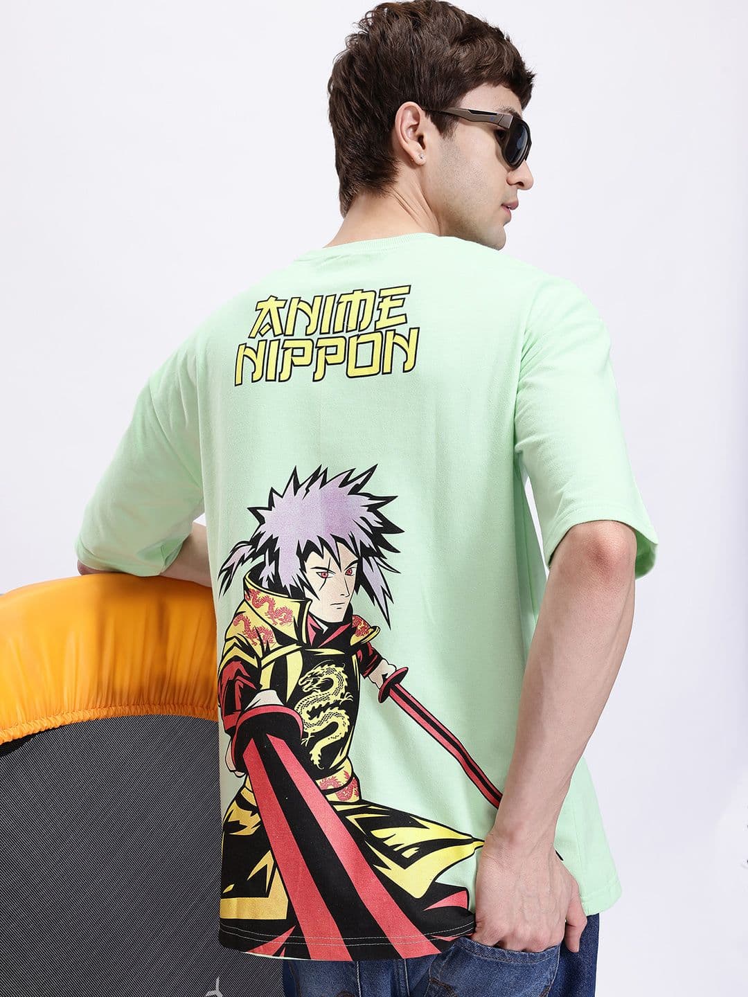 Kook N Keech Anime Nippon Print Oversize T-shirt - view 1
