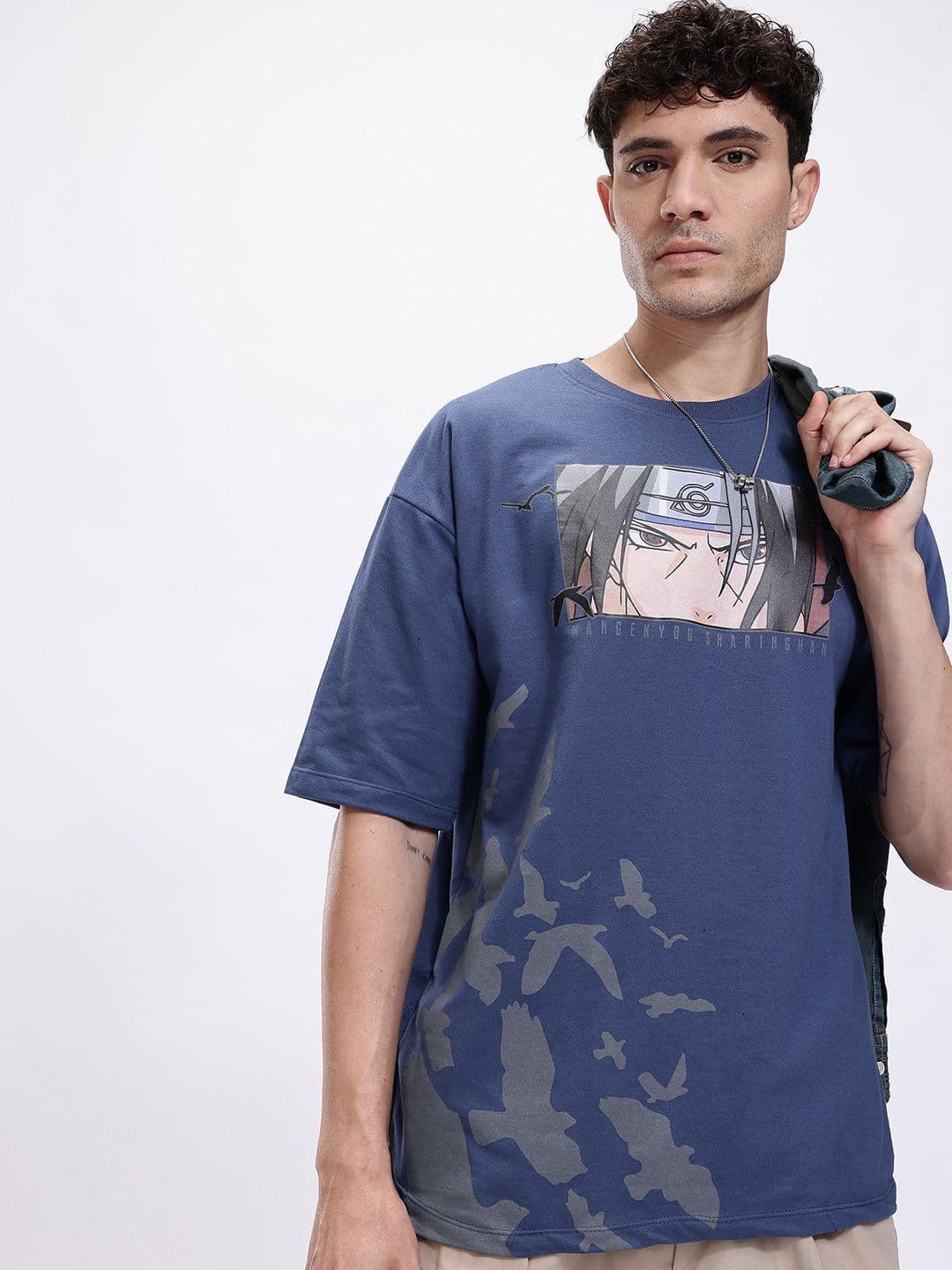 Kook N Keech Naruto Printed Oversize T-shirt - view 1
