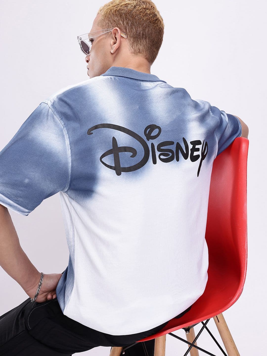 Kook N Keech Disney Men Mickey Mouse Printed Oversized T-shirt - view 1