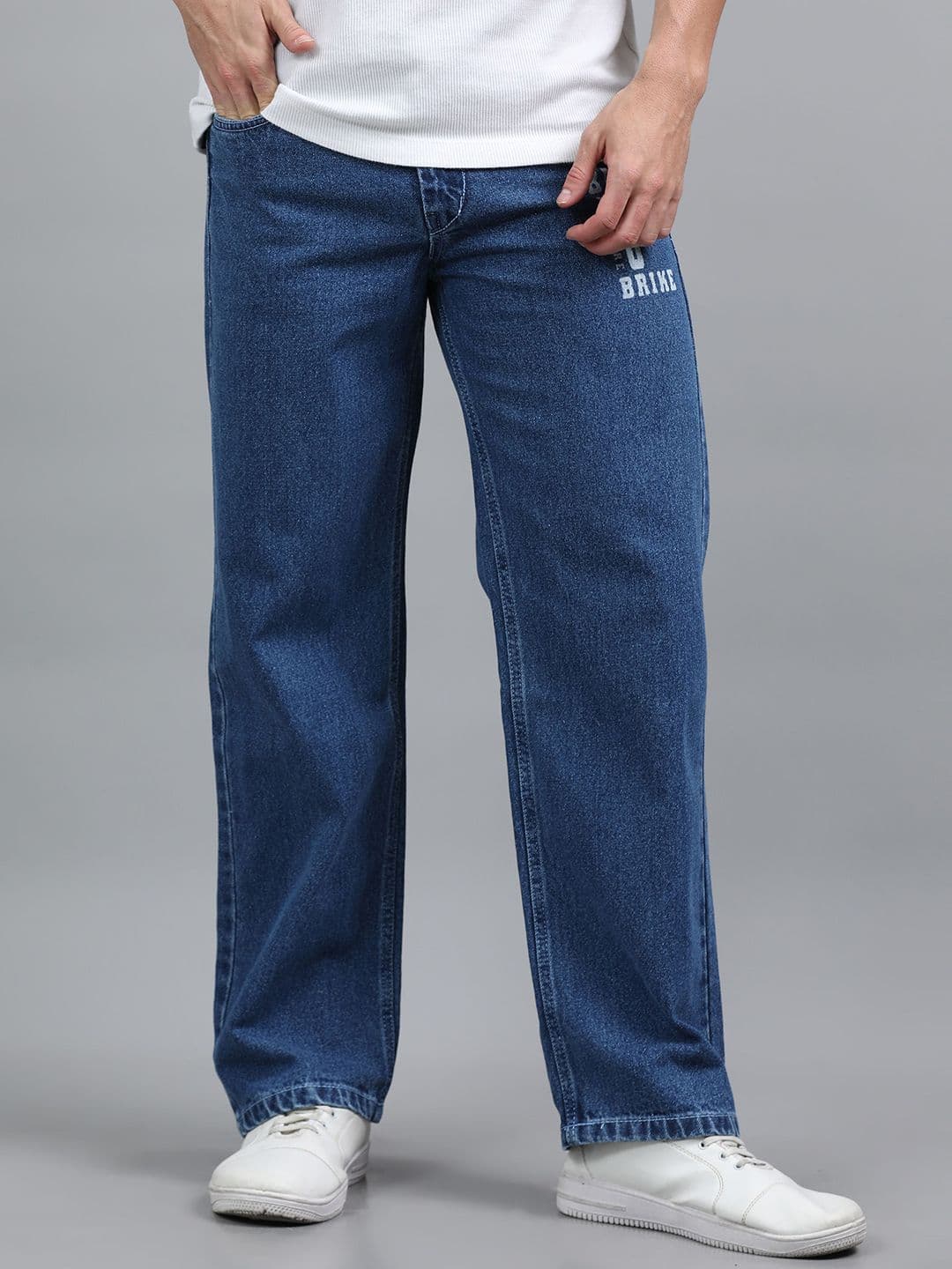 Kolor Fusion Men Loose Baggy Fit Mid-Rise Jeans - view 1
