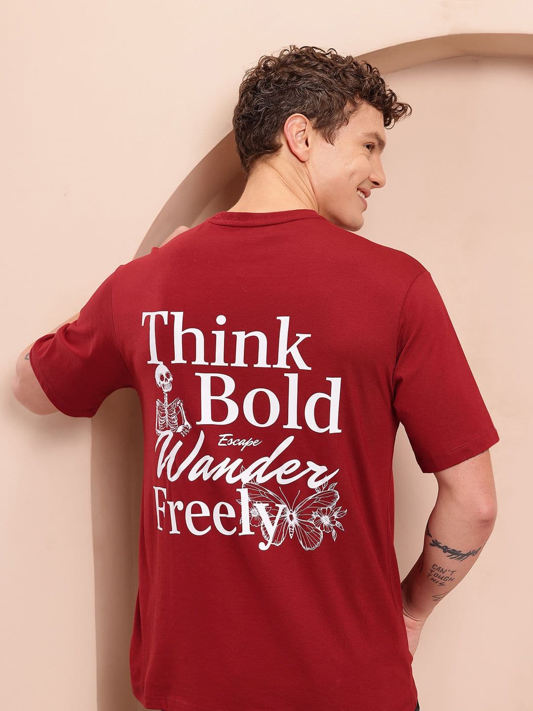 Mast & Harbour Men Typography Printed T-shirt - view 1