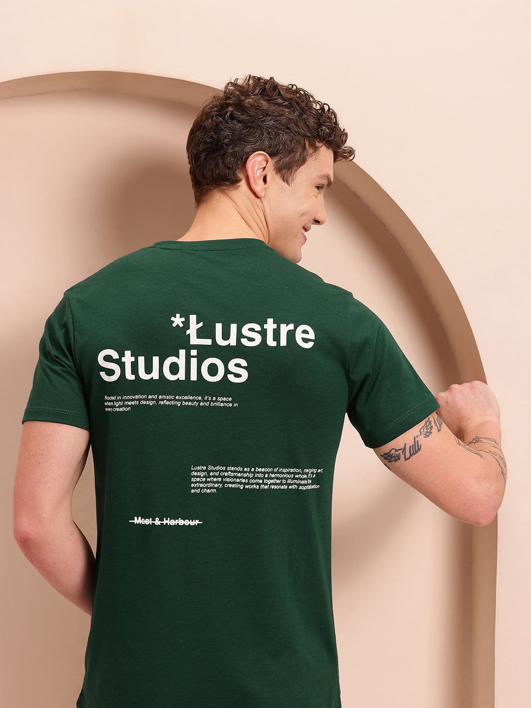 Mast & Harbour Men Typography Printed T-shirt - view 1