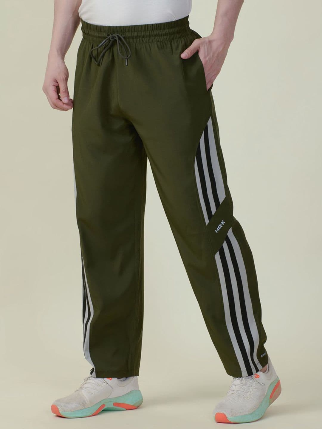 HRX by Hrithik Roshan Men Striped Track Pant - view 1