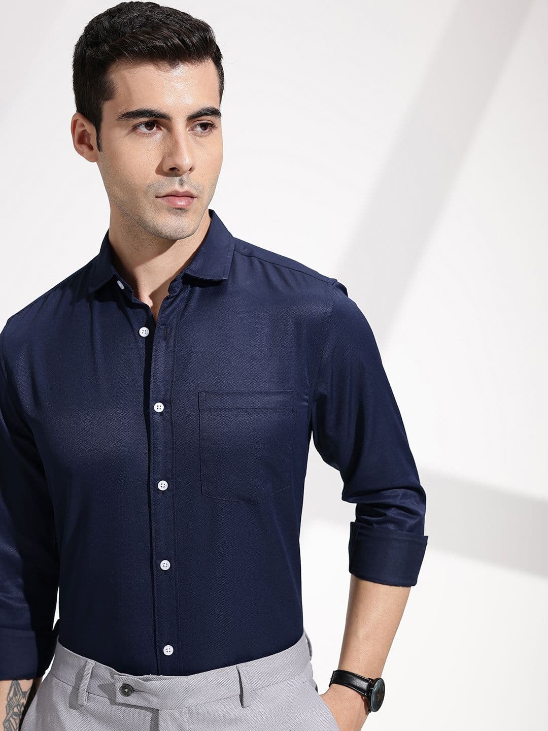 INVICTUS Men Premium Slim Fit Formal Shirt - view 1