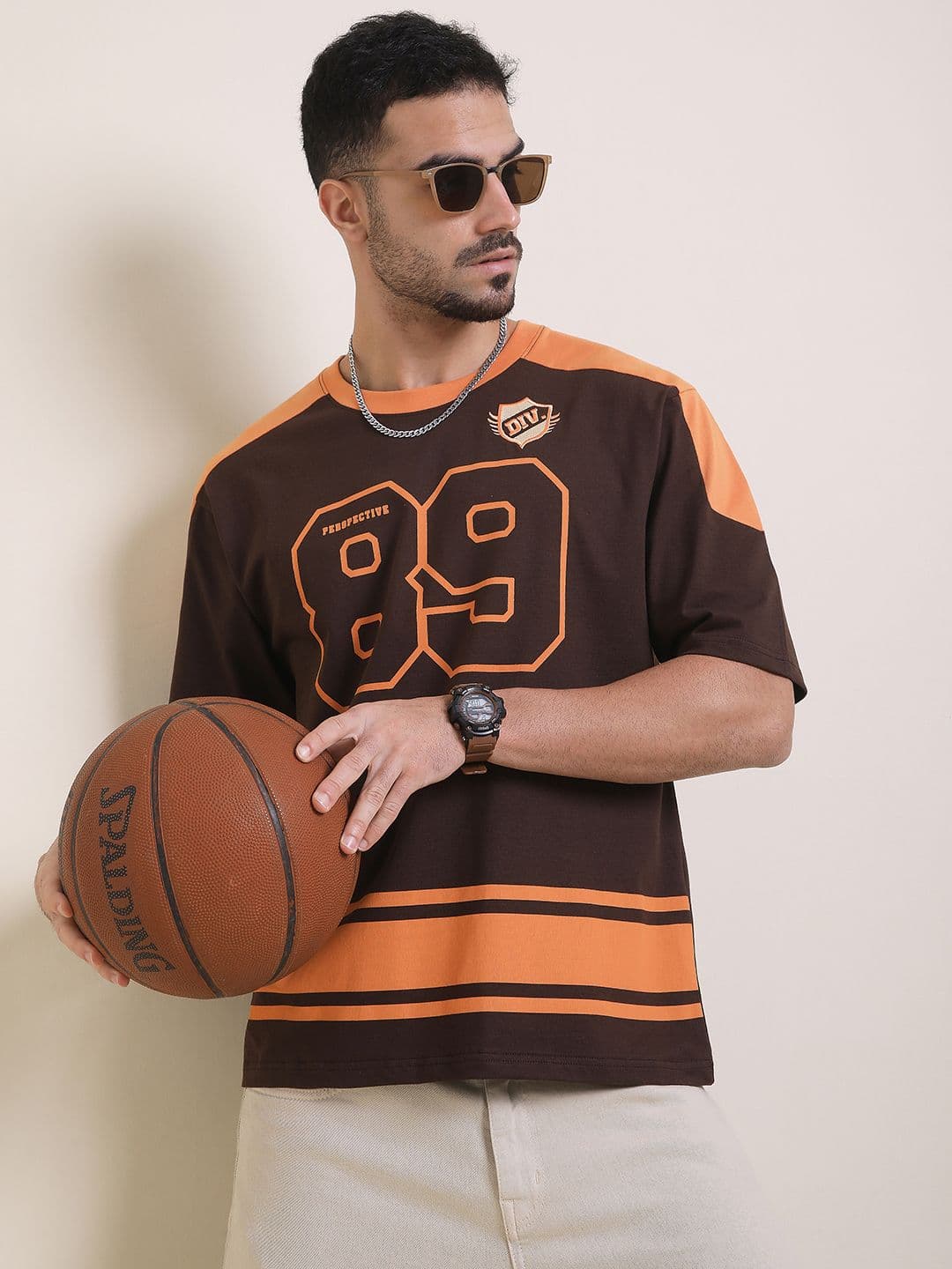 Difference Of Opinion Men Oversized Short Sleeve Printed Tshirt - view 1