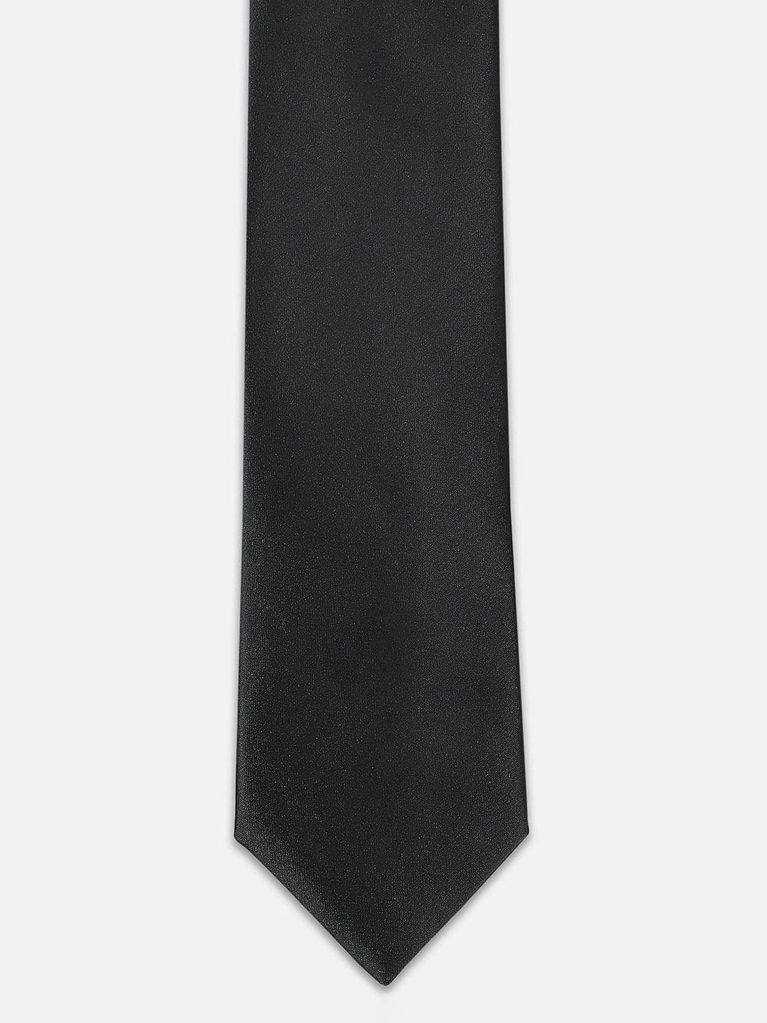 Louis Philippe Men Textured Skinny Tie - view 1