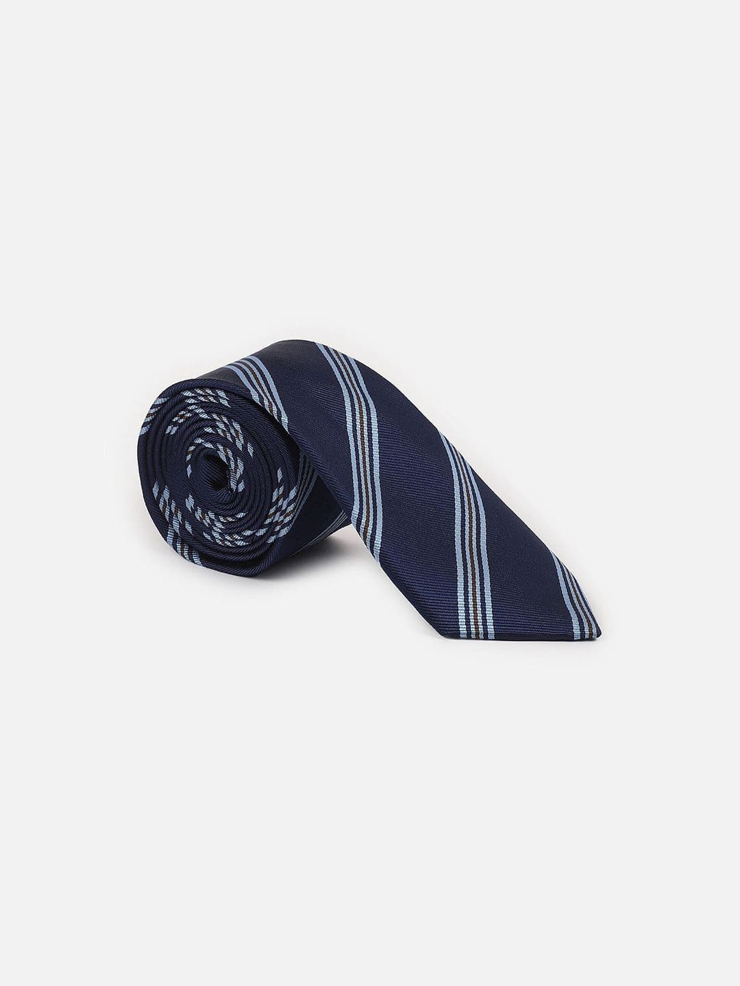 Louis Philippe Men Striped Broad Tie - view 1