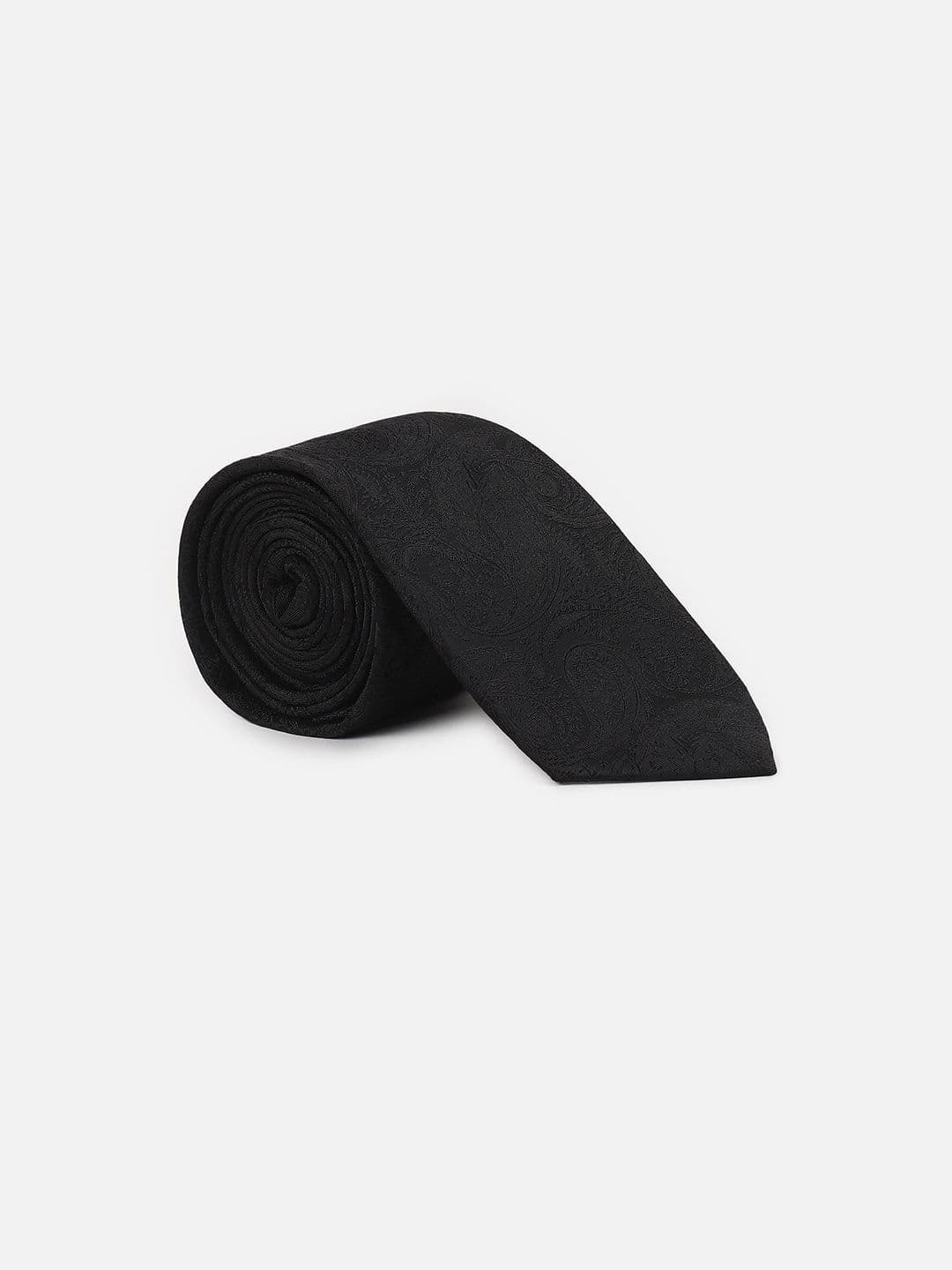Louis Philippe Men Embroidered Broad Tie - view 1