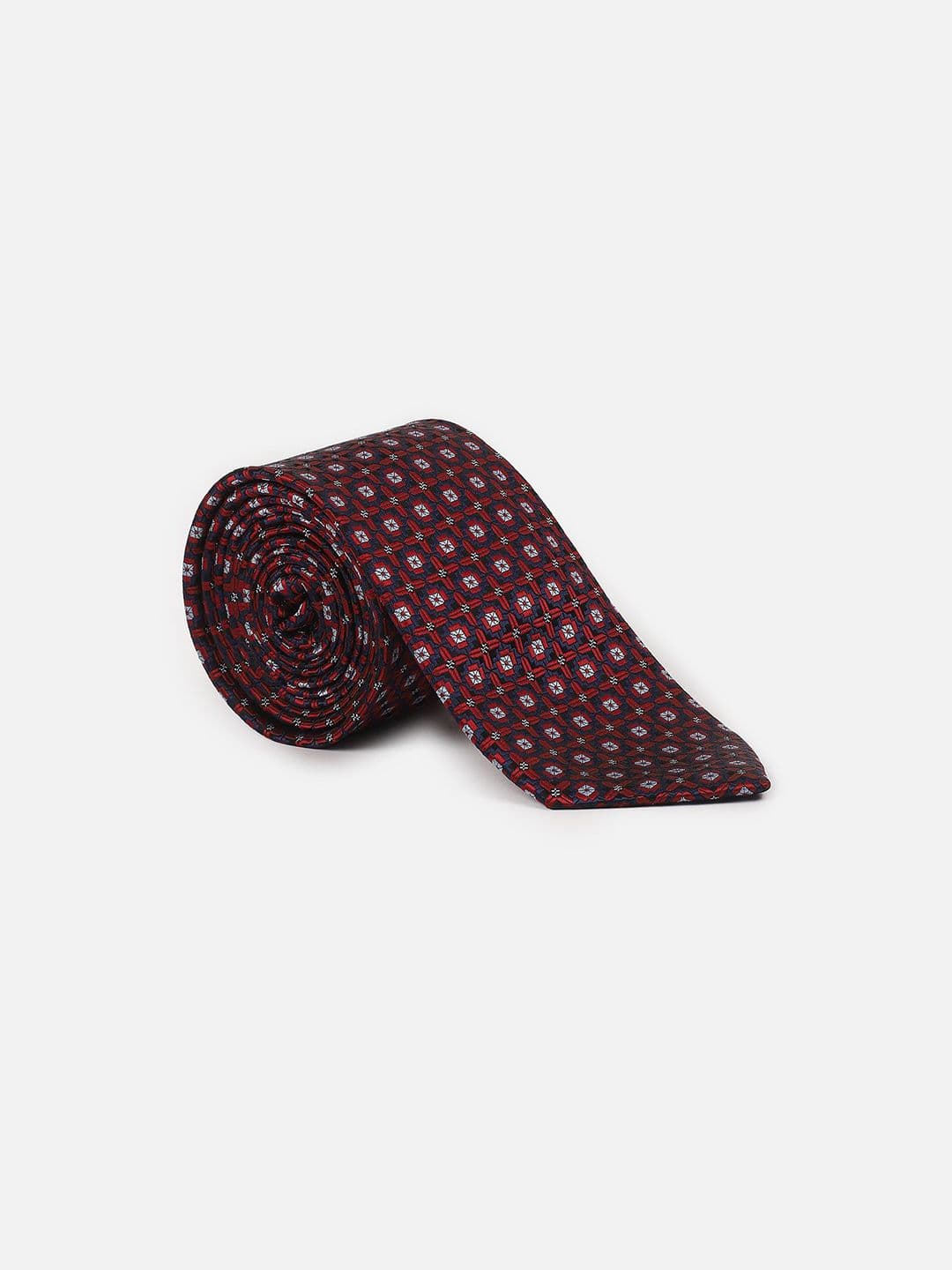Louis Philippe Men Embroidered Broad Tie - view 1