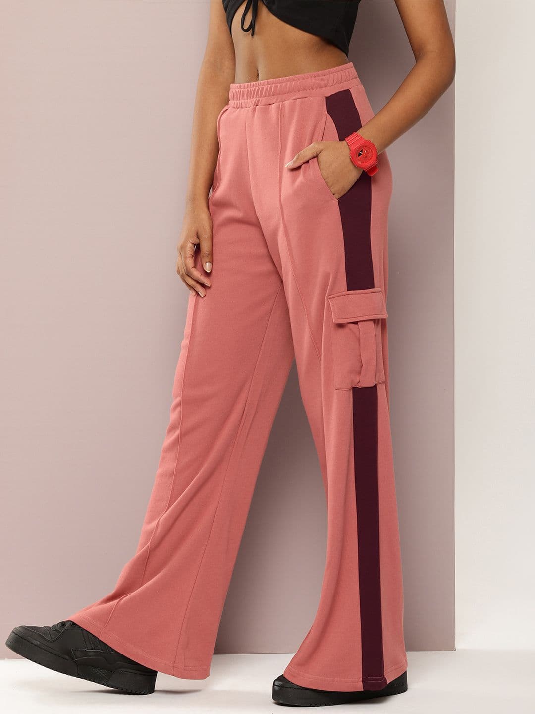 DILLINGER Women Relaxed Baggy Mid-Rise Korean Pant - view 1