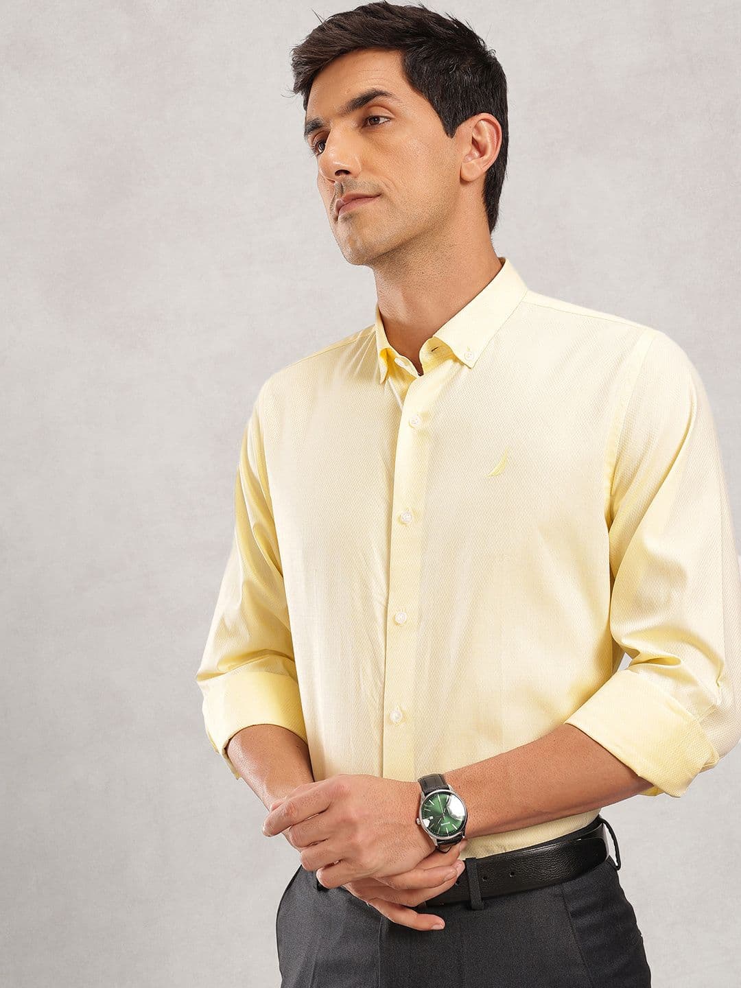 Nautica Men Premium Slim Fit Pure Cotton Formal Shirt - view 1