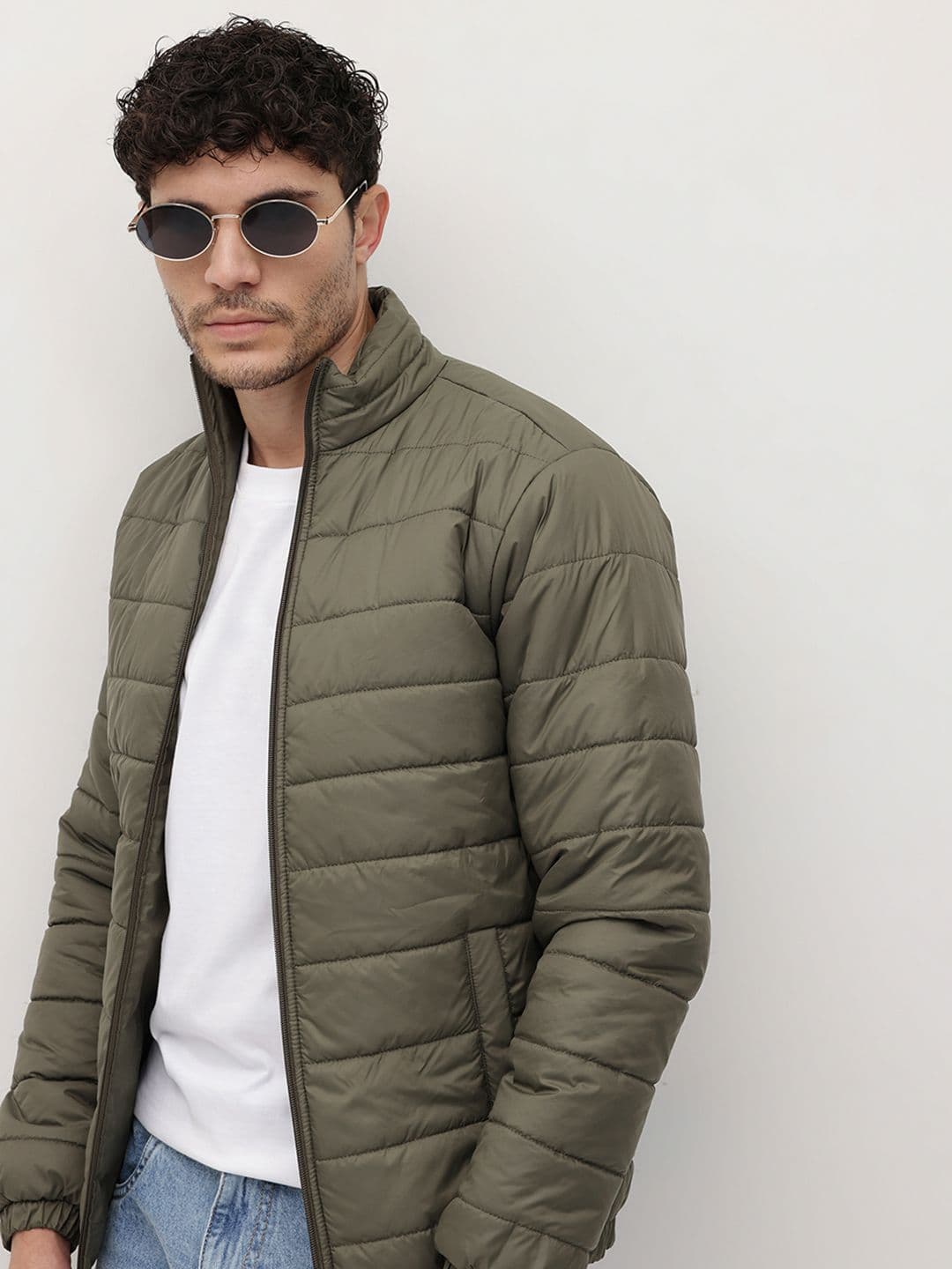 The Roadster Lifestyle Co. Men Puffer Jacket - view 1