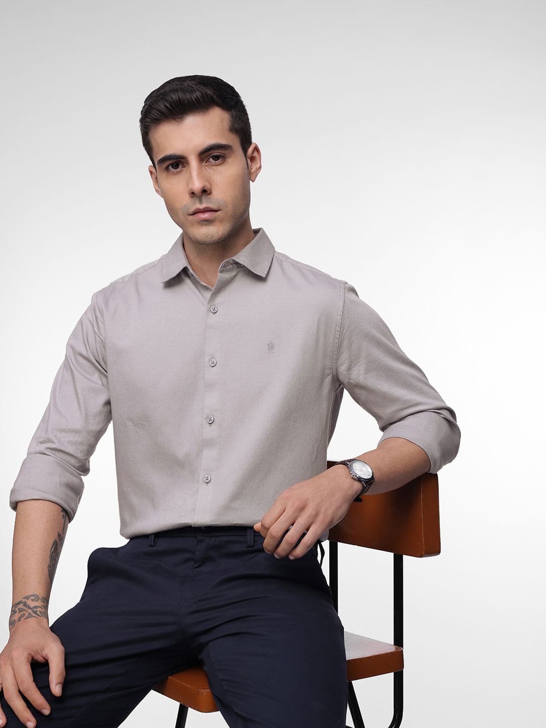 French Connection Men Premium Slim Fit Semiformal Shirt - view 1