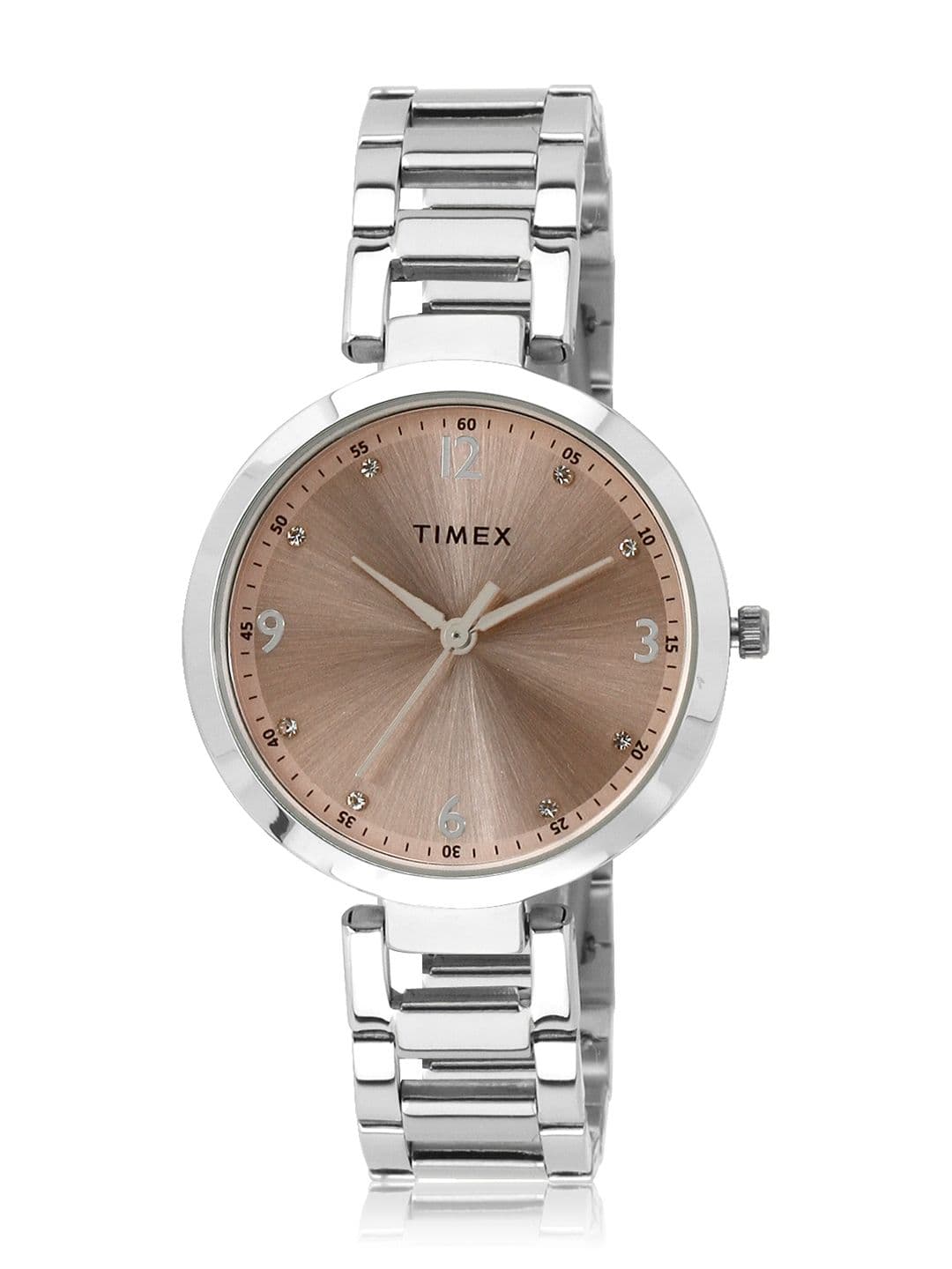 Timex Round 21mm Pink Dial Analog Women Watch - TW000X201 - view 1
