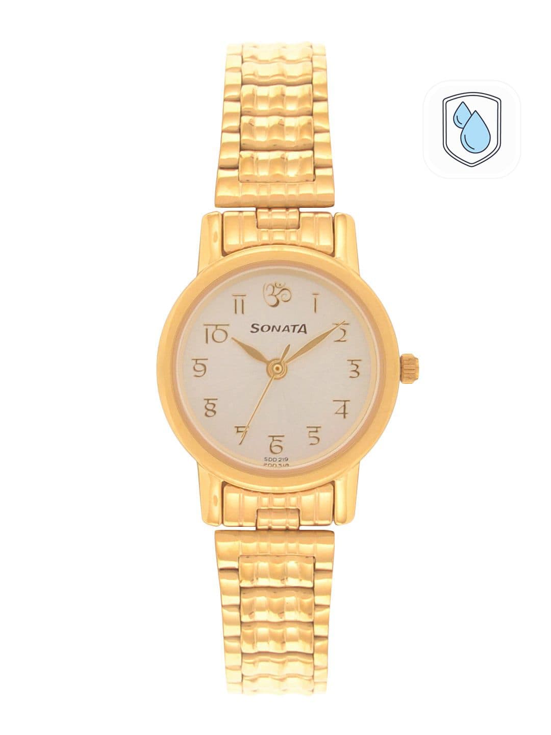 Sonata Quartz Analog With Silver Dial Watch For Women - Ns8976ym07w - view 1