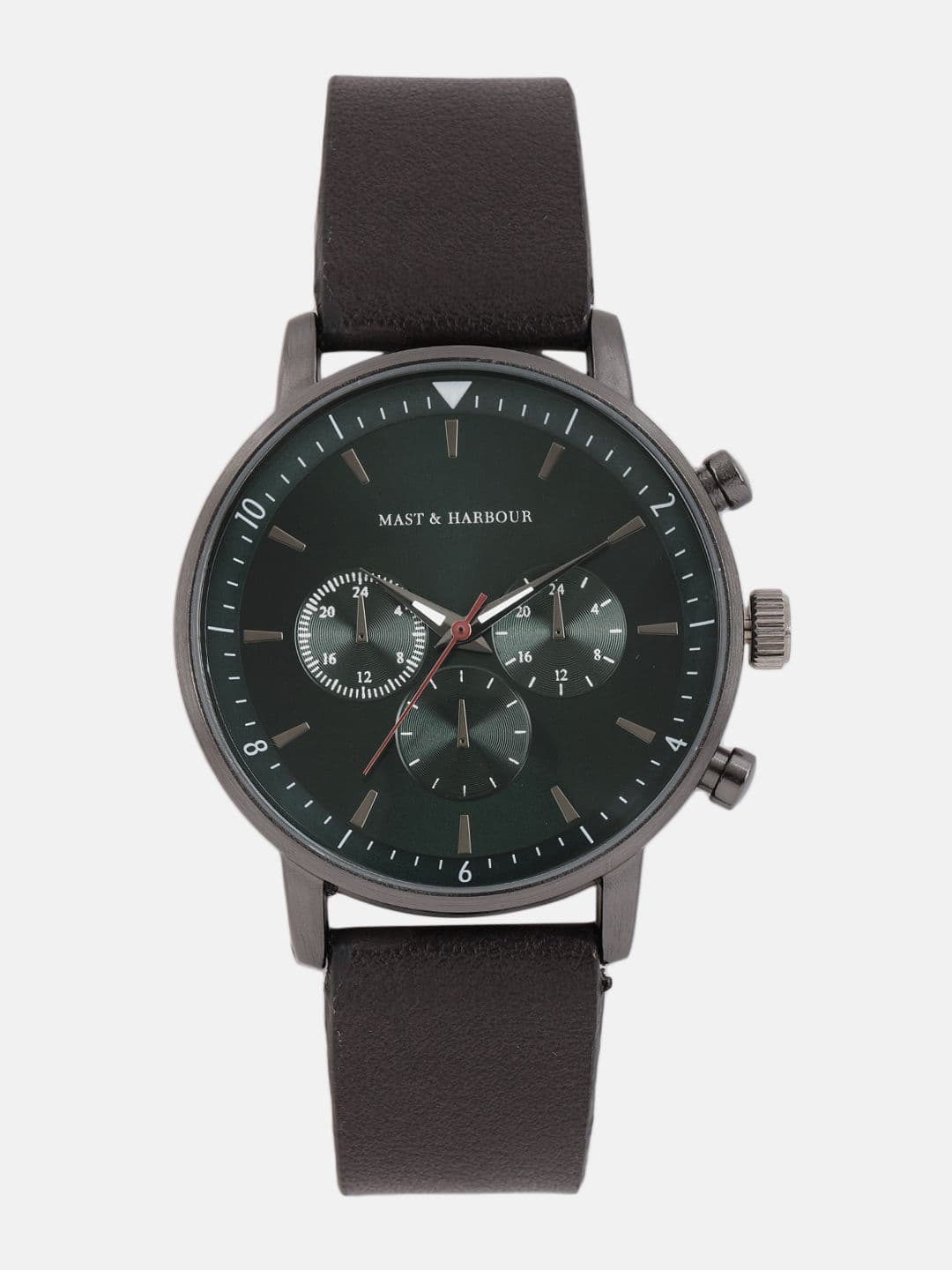 Mast & Harbour Unisex Green Analogue Watch MFB-PN-SNT-E29 - view 1