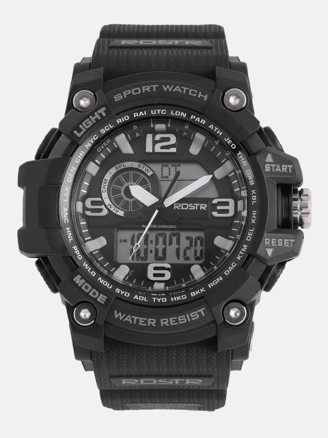 Roadster Unisex Black Analogue and Digital Watch MFB-PN-SKM-1283 - view 1