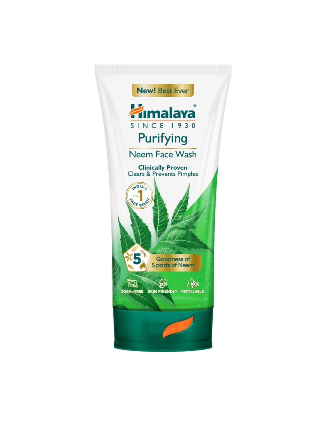 Himalaya Purifying Neem Face Wash for Acne-Prone Skin 150 ml - view 1
