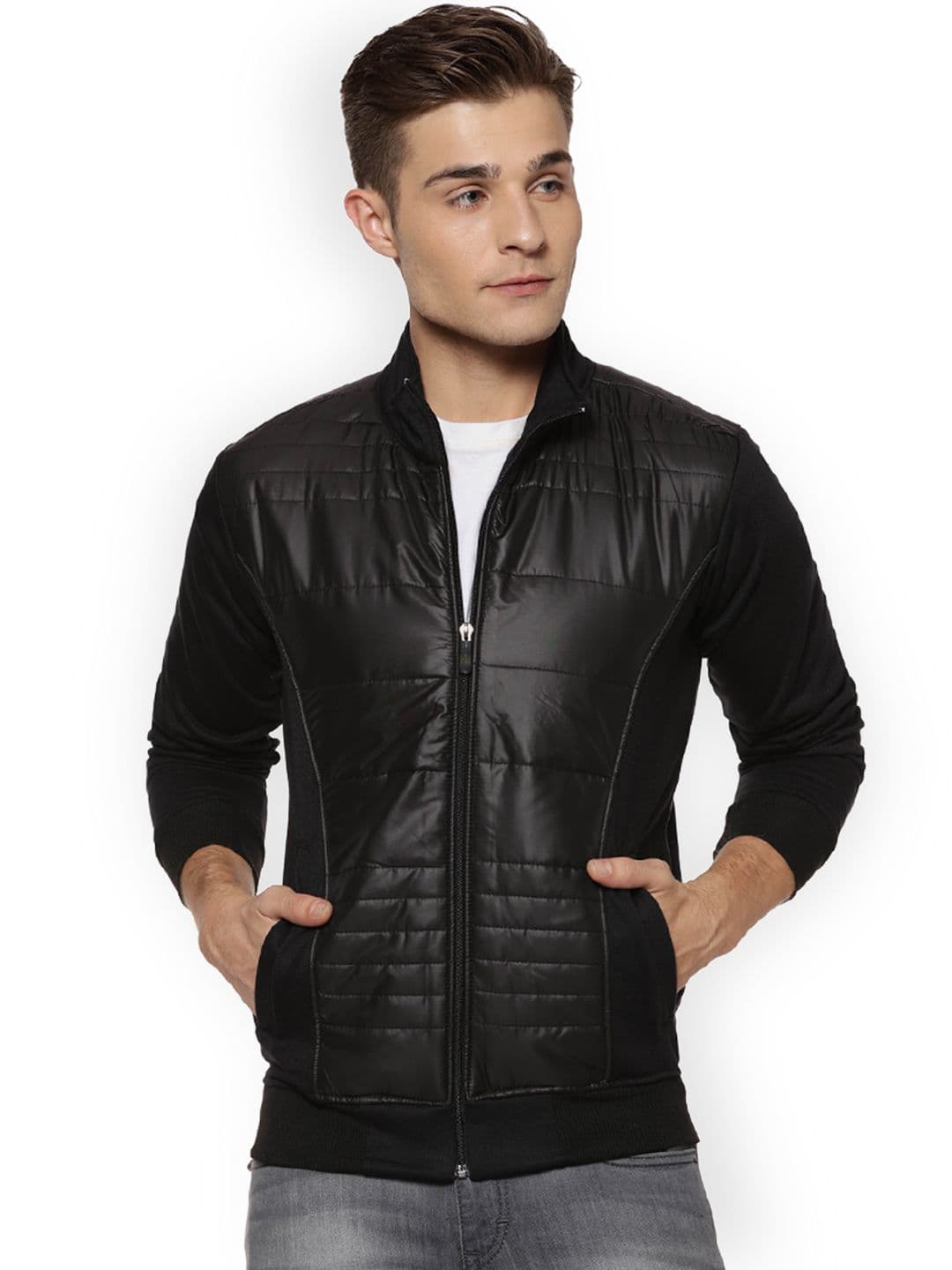 CAHOOT Men Black Solid Bomber - view 1