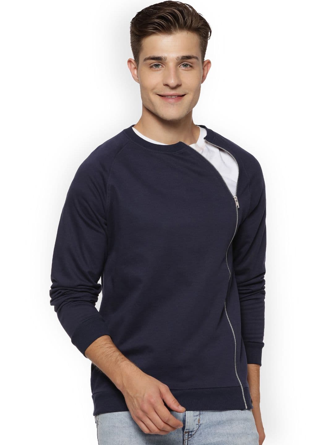 CAHOOT Men Blue Solid Tailored Jacket - view 1
