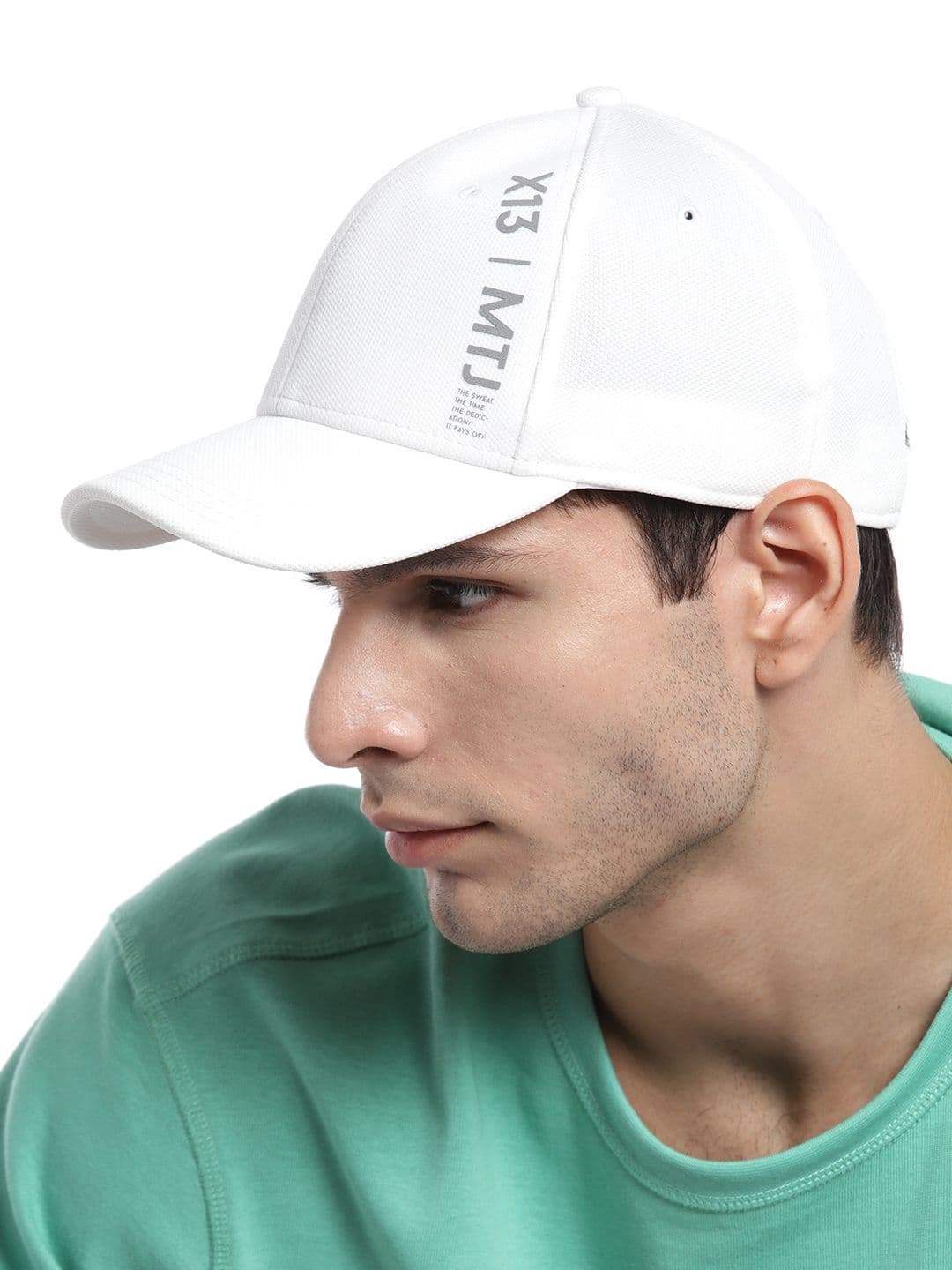 HRX by Hrithik Roshan X fwd Men White Solid Training UV Guard & Dry Fit Sweatband Cap - view 1