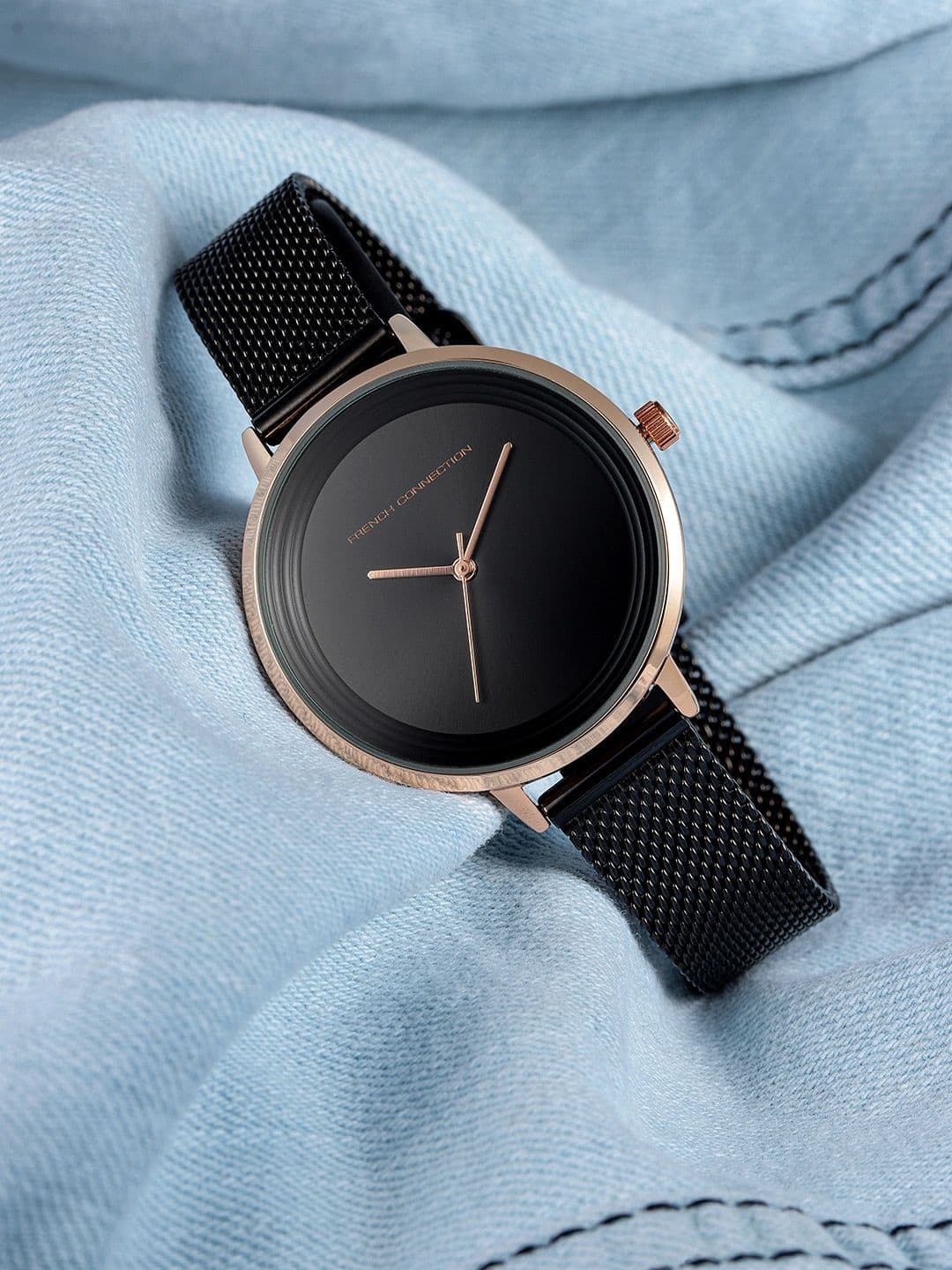 French Connection Women Black Analogue Watch FCN0001D - view 1