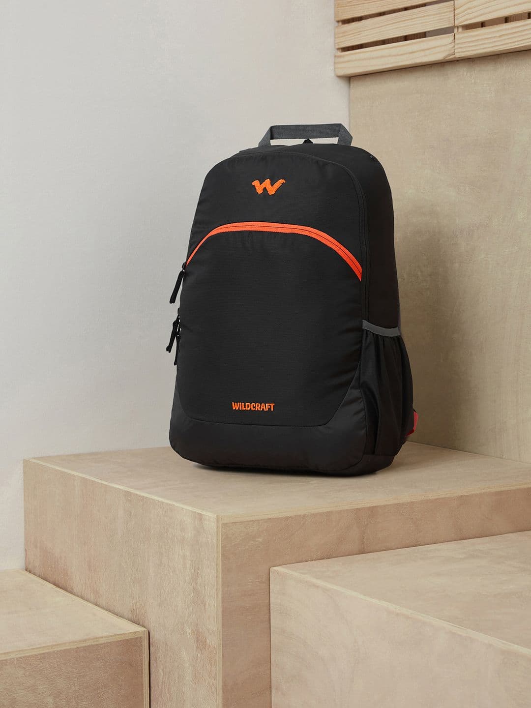 Wildcraft Unisex Black Solid Backpack - view 1