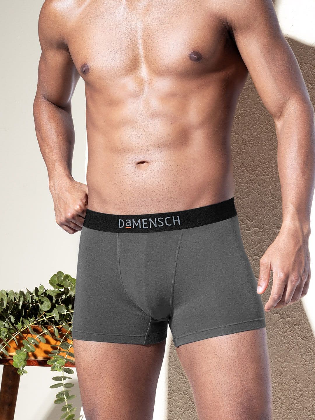 DaMENSCH DEO-SOFT Solid Premium Egyptian Cotton-Modal Blend Trunk - view 1