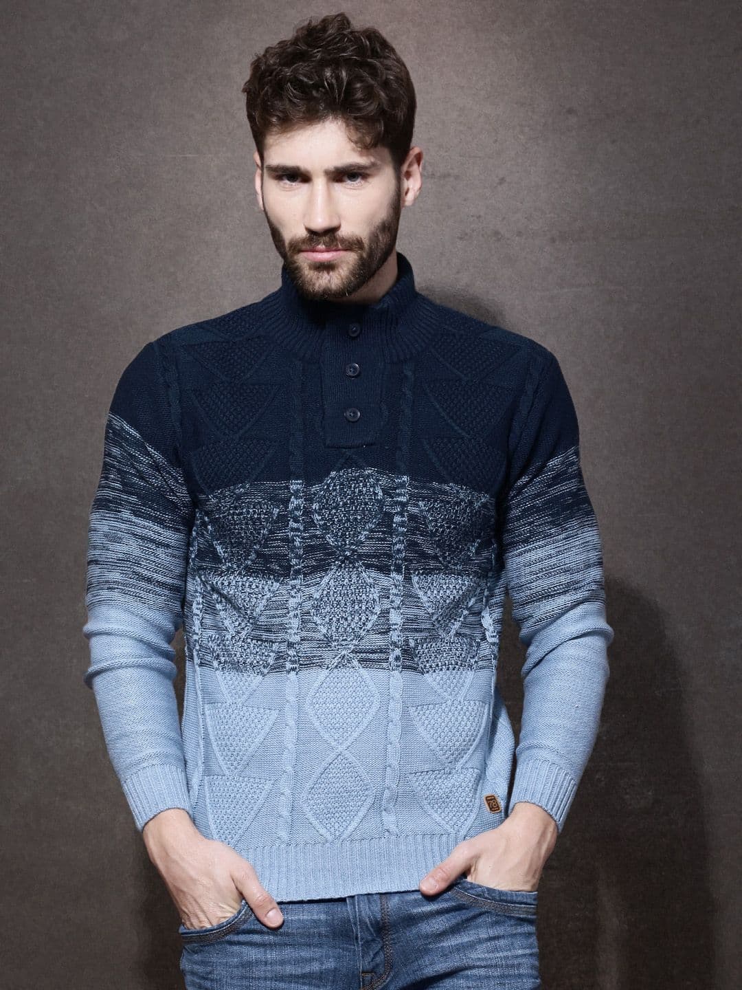 Roadster Blue Sweater - view 1