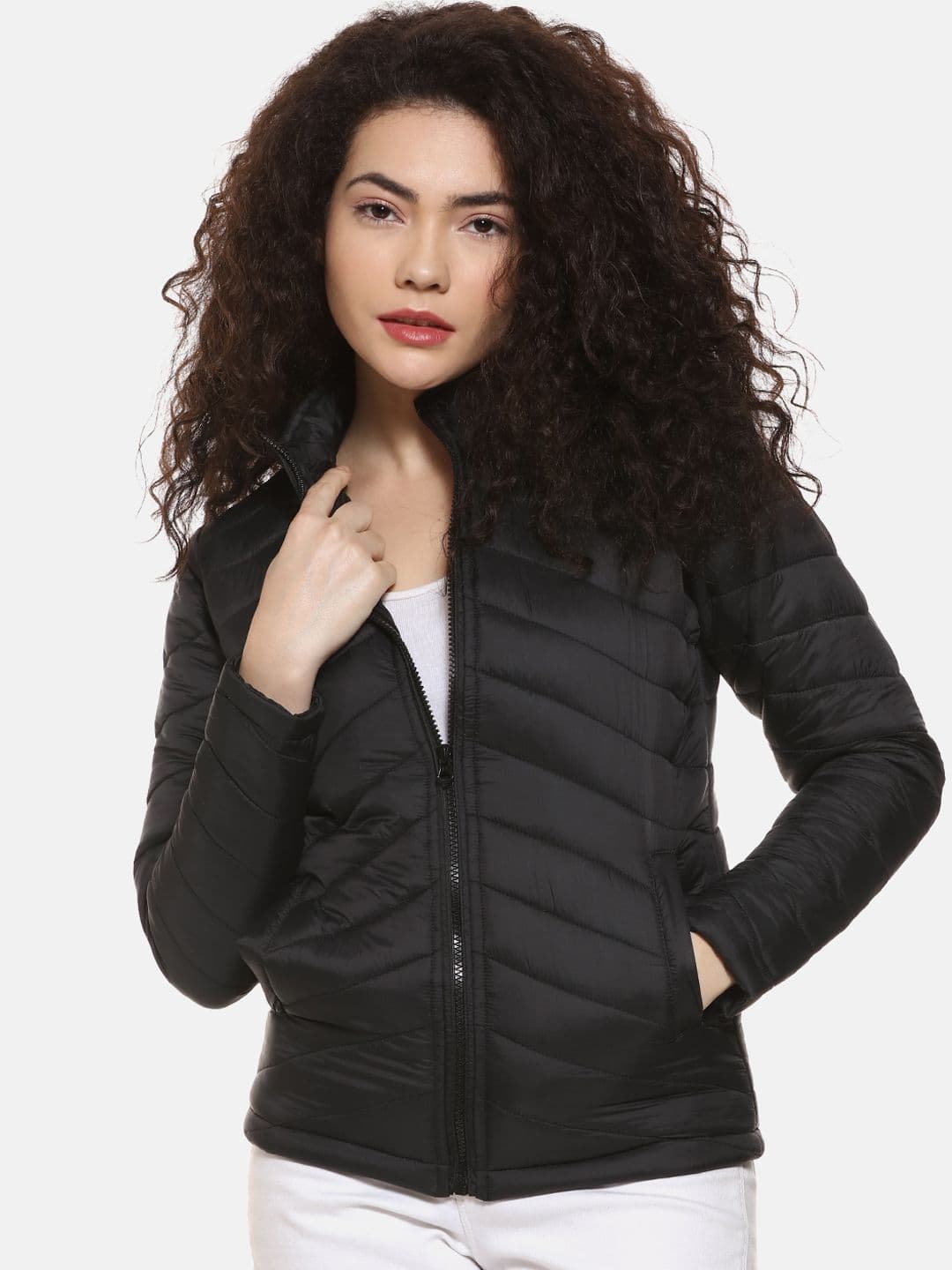 PINACOLADA Women Black Solid Jacket - view 1