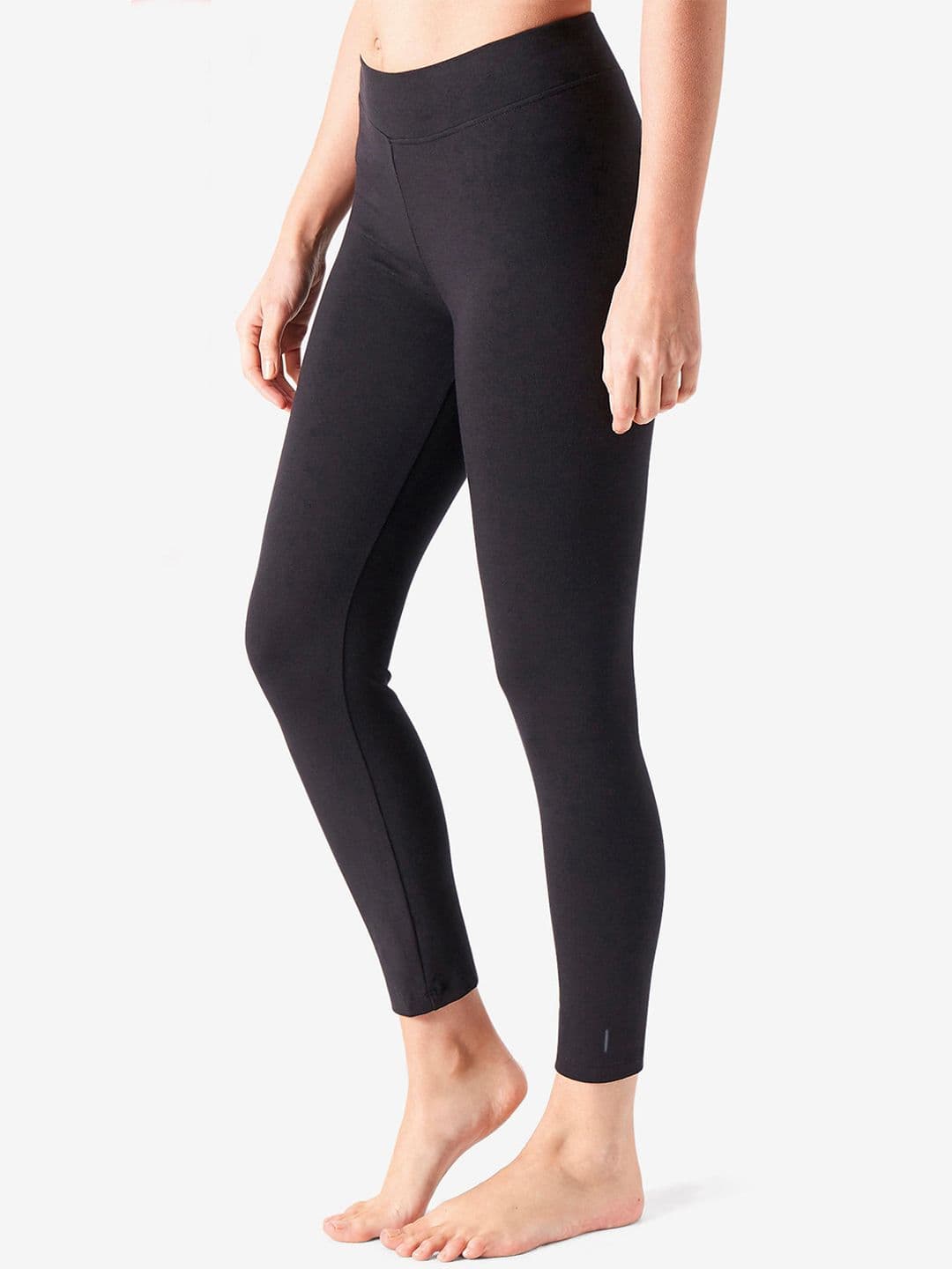 Decathlon Domyos - Women Black Stretchable Gym Trackpants - view 1