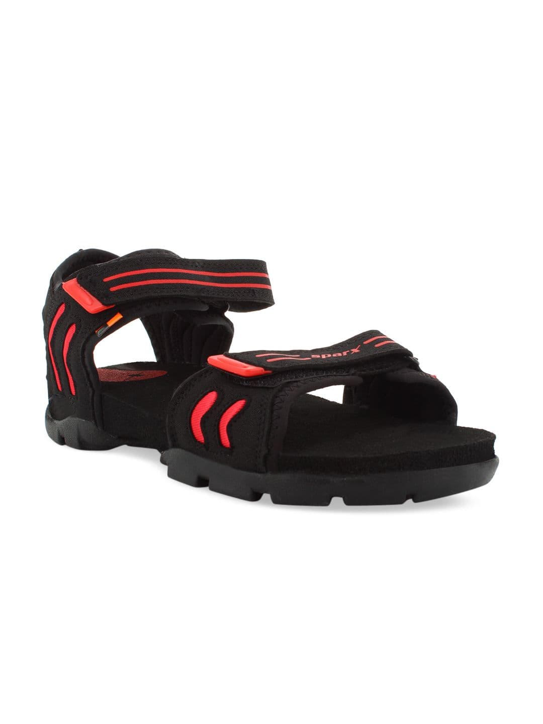 Sparx Men Black & Red Sports Sandals - view 1