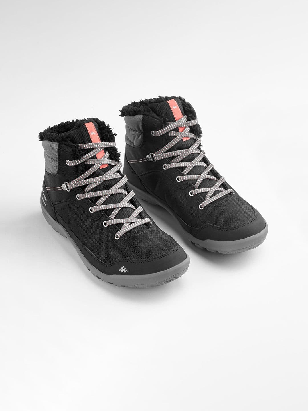 Decathlon Quechua - Women Black SH100 Waterproof Hiking Winter Shoes - view 1