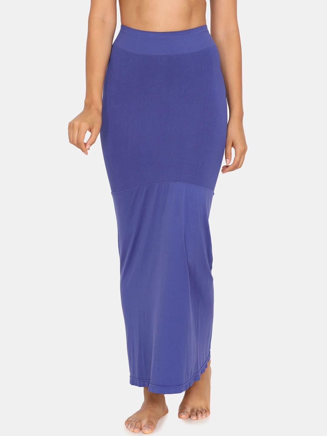 Zivame Women Blue Solid Saree Shapewear ZI3022CORECBLUE - view 1