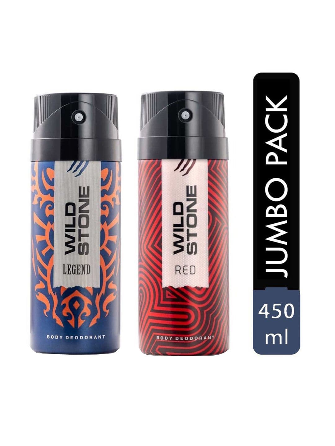 Wild Stone Men Pack of 2 Red and Legend Deodorant 450 ml - view 1