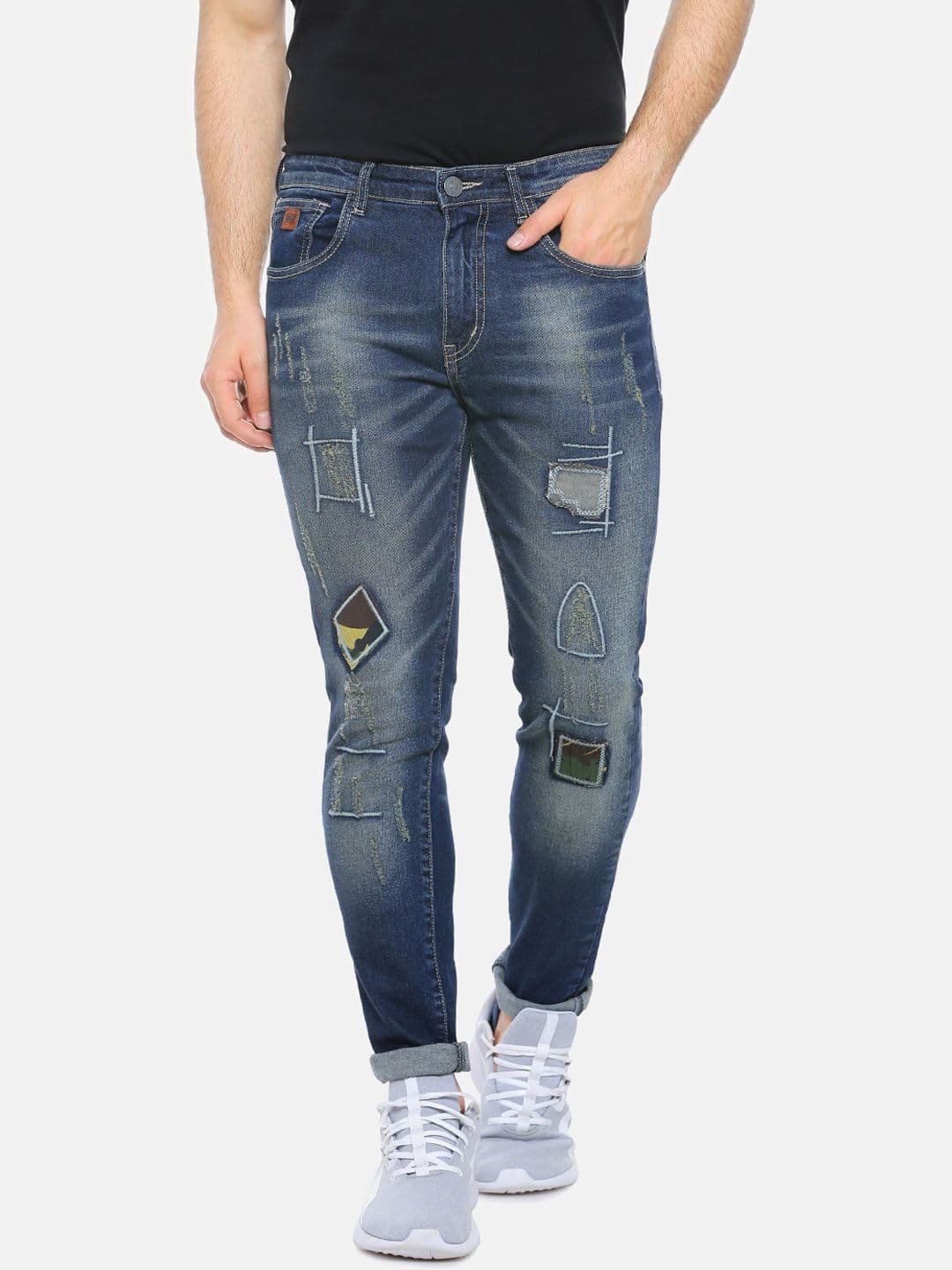 CAHOOT Men Blue Slim Fit Jeans - view 1