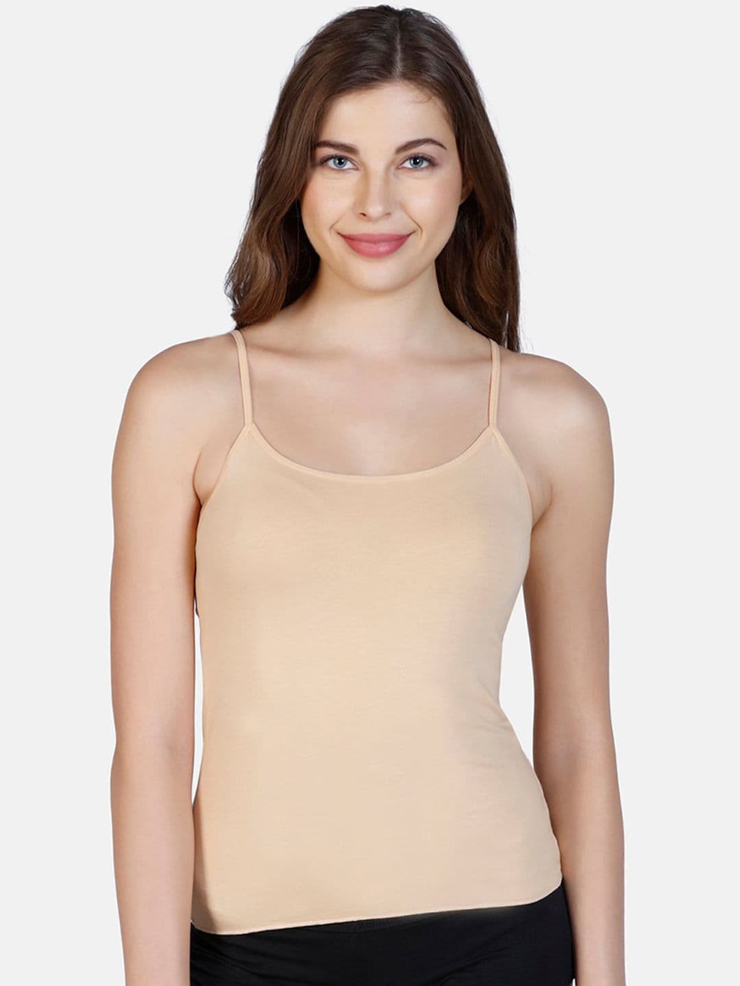 Amante Women Nude-Colour Solid Camisole LIN77001 - view 1