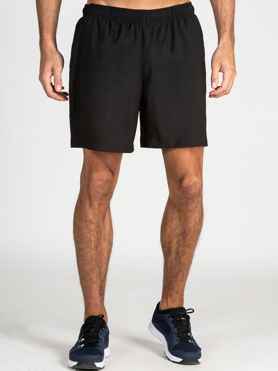 Decathlon Domyos - Men Black FST 100 Quick Dry Gym Shorts - view 1