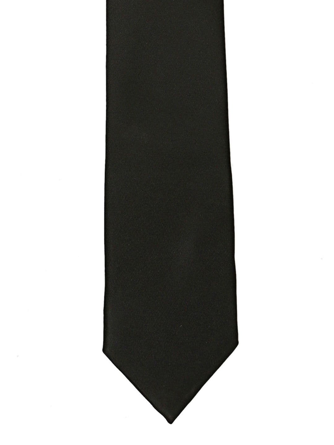 Tossido Black Slim Tie - view 1